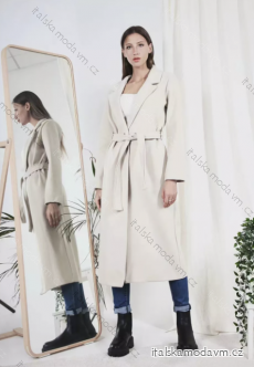 Kabát dlouhý rukáv dámský (S/M ONE SIZE) ITALSKÁ MÓDA IMPLI229934