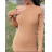 Šaty úpletové elegantný dlhý rukáv dámske (S/M ONE SIZE) TALIANSKA MÓDA IMPBB22Y22976