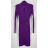 Šaty úpletové elegantní dlouhý rukáv dámské (S/M ONE SIZE) ITALSKÁ MÓDA IMPBB22Y23009