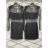 Šaty mini dlouhý rukáv dámské (S/M ONE SIZE) ITALSKÁ MÓDA IMWD223919