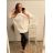 Tunika dlouhý rukáv dámská nadrozměr (XL/2XL/3XL ONE SIZE) ITALSKÁ MÓDA IMB22550