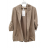 Mikina/cardigan s kapucňou dlhý rukáv dámske (S/M ONE SIZE) TALIANSKA MÓDA IMPLI2275262