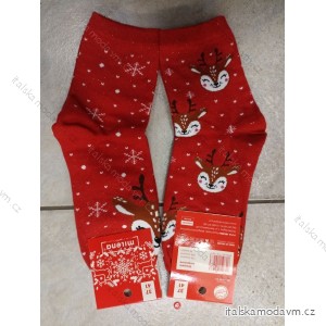 Ponožky slabé vánoční dámské (37-41) POLSKÁ MÓDA DPP22230