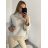 Svetr úpletový oversize s rolákem dlouhý rukáv dámský (S/M/L ONE SIZE) ITALSKá MóDA IM4221262