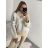Svetr úpletový oversize s rolákem dlouhý rukáv dámský (S/M/L ONE SIZE) ITALSKá MóDA IM4221262