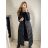 Vesta s kapucí dámská (S-2XL) ITALSKÁ MÓDA PIU ANNA PMW222286L/DR