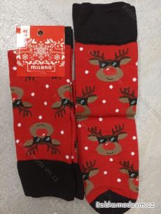 Ponožky veselé vánoční pánské sob (42-46) POLSKÁ MÓDA DPP21261