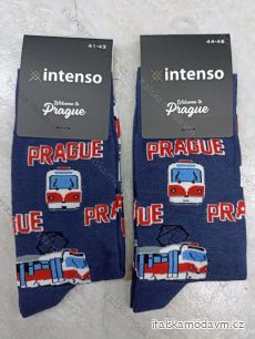 Ponožky veselé praha tramvaj pánské (41-43, 44-46) POLSKÁ MÓDA DPP22164