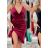 Šaty elegantné na ramienka dámske (S/M ONE SIZE) TALIANSKA MÓDA IMWKK224077
