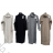 Šaty pletené s rolákem dlouhý rukáv dámské (S/M/L ONE SIZE) ITALSKÁ MÓDA IMD221099