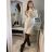 Šaty pletené s rolákom dlhý rukáv dámske (S/M/L ONE SIZE) TALIANSKA MóDA IM4221085/DU staroružová