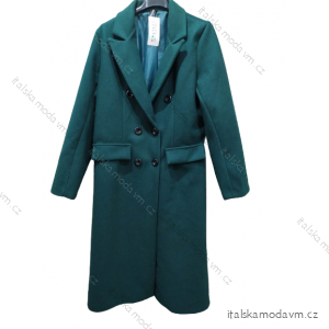 Kabát flaušový dlouhý dámský (S-2XL) ITALSKÁ MÓDA IMD22902