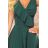 274-2 ANITA Frill dress - green