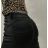 Kalhoty legíny koženkové dlouhé dámské (XS-XL) MOON GIRL MA523D9815/DU XL Černá