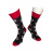 Ponožky vánoční veselé slabé dámské pánské chlapecké (36-40, 41-43, 44-46) POLSKÁ MÓDA DPP21088 tmavě šedá 36-40