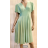 Šaty krátký rukáv dámské (S/M ONE SIZE) ITALSKÁ MÓDA FMPRP23SF1055