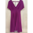 Šaty krátký rukáv dámské (S/M ONE SIZE) ITALSKÁ MÓDA FMPRP23SF1055