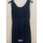 Šaty bez rukávu dámské (S/M ONE SIZE) ITALSKÁ MÓDA FMPRP23SF1550