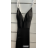 Šaty dlouhé elegantní na ramínka dámské (S/M ONE SIZE) ITALSKÁ MÓDA FMPRP23HM2298