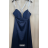 Šaty dlouhé elegantní na ramínka dámské (S/M ONE SIZE) ITALSKÁ MÓDA FMPRP23HM2298