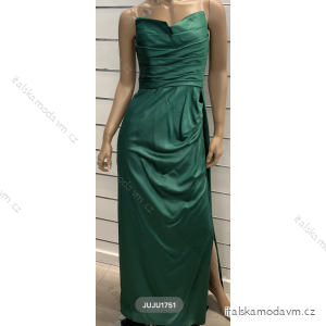 Šaty dlouhé elegantní carmen dámské (S/M ONE SIZE) ITALSKÁ MÓDA FMPRP23JUJU1751