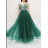 Šaty dlhé elegantné spoločenské na ramienka dámske (S/M ONE SIZE) TALIANSKA MÓDA FMPRP239286