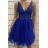 Šaty elegantní na ramínka dámské (S/M ONE SIZE) ITALSKÁ MÓDA FMPRP23DF_8901