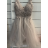 Šaty elegantní na ramínka dámské (S/M ONE SIZE) ITALSKÁ MÓDA FMPRP23DF_8901