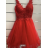 Šaty elegantní na ramínka dámské (S/M ONE SIZE) ITALSKÁ MÓDA FMPRP23DF_8901