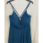 Šaty dlouhé elegantní na ramínka dámské (S/M ONE SIZE) ITALSKÁ MÓDA FMPRP23JR19035