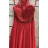 Šaty dlhé elegantné spoločenské bez rukávov dámske (S/M ONE SIZE) TALIANSKA MÓDA FMPRP23DF8558