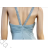 Šaty dlouhé elegantní společenské bez rukávu dámské (S/M ONE SIZE) ITALSKÁ MÓDA FMPRP23JR-17932