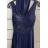 Šaty dlouhé elegantní společenské bez rukávu dámské (S/M ONE SIZE) ITALSKÁ MÓDA FMPRP231663