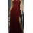 Šaty dlouhé elegantní společenské na ramínka dámské (S/M ONE SIZE) ITALSKÁ MÓDA FMPRP23DF8906