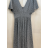 Šaty krátký rukáv dámské (S/M ONE SIZE) ITALSKÁ MÓDA FMPRP2333263
