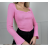 Sveter dlhý rukáv dámsky (S/M ONE SIZE) TALIANSKA MÓDA IMPBB2308775r