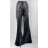 Nohavice dlhé koženkové dámske (S/M ONE SIZE) TALIANSKA MÓDA IMPBB23M01415