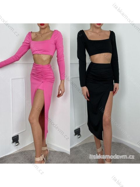 Sukňa dlhá dámska (S/M ONE SIZE) TALIANSKA MÓDA IMPBB23A116001