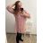 Košeľa predĺžená 3/4 dlhý rukáv dámske (L/XL/2XL ONE SIZE) TALIANSKA MóDA IM423025