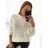 Svetr oversize pletený s rolákem dlouhý rukáv dámský (S/M ONE SIZE) ITALSKÁ MÓDA IMM22VN22738/DU zelená tmavá S/M