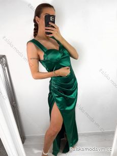 Šaty dlouhé elegantní bez rukávu dámské (S/M ONE SIZE) ITALSKÁ MÓDA IMPBB23b22861/DU
