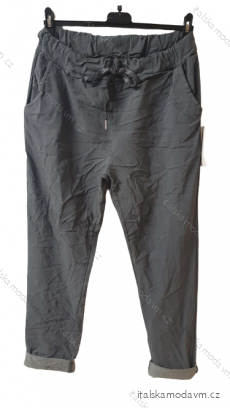 Kalhoty strečové dlouhé dámské (L/XL ONE SIZE) ITALSKá MóDA IMN23030