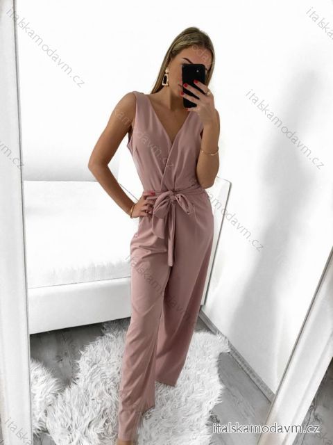 Overal společenský na ramínka dámské (S/M ONE SIZE) ITALSKÁ MÓDA IMPSH223096