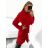 Kabát flaušový dlouhý dámský (M/L ONE SIZE) ITALSKÁ MÓDA IMD221105 šedá M/L