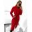Kabát flaušový dlouhý dámský (M/L ONE SIZE) ITALSKÁ MÓDA IMD221105 šedá M/L