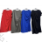 Šaty oversize bavlnené krátky rukáv dámske nadrozmer (2XL/3XL ONE SIZE) TALIANSKA MÓDA IMD23115