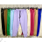 Kalhoty dlouhé koženkové dámské (S/M ONE SIZE) ITALSKÁ MÓDA IMPLP2330350068