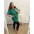 Tričko krátky rukáv dámska nadrozmer (2XL/3XL ONE SIZE) TALIANSKA MóDA IM423037