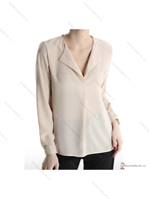 Tunika/halenka dlouhý rukáv dámská (S/M ONE SIZE) ITALSKÁ MÓDA IMPLM232107200