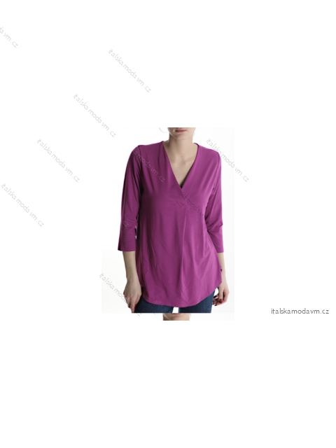 Tunika/halenka dlouhý rukáv dámská (S/M ONE SIZE) ITALSKÁ MÓDA IMPLM231856310
